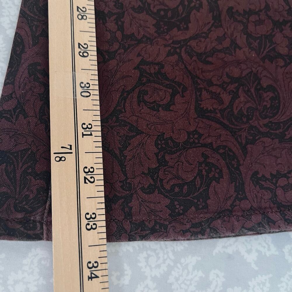 Paige High Rise Lou Lou Flare Jean In Cherrywood Paisley Multi Size 29 - Picture 13 of 16